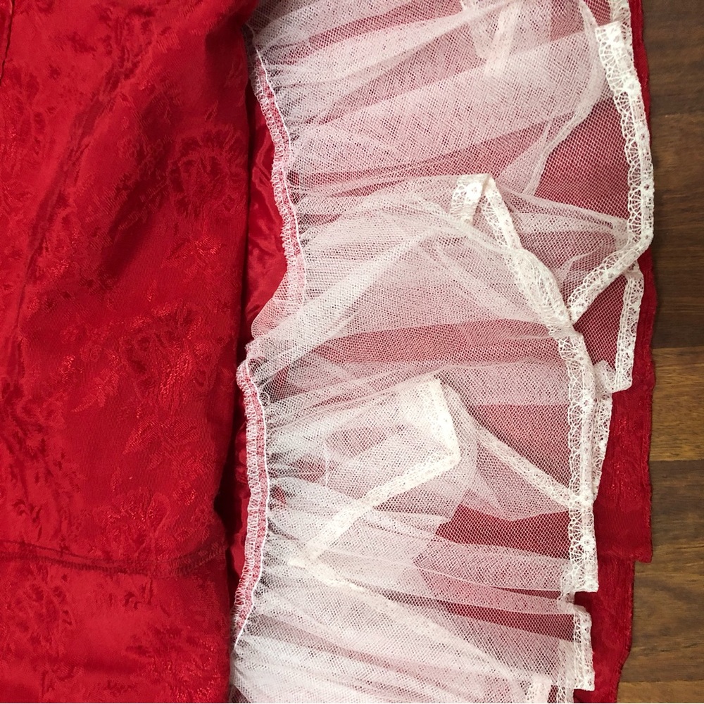 Vintage red swing dress - Picture 3 of 4